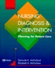 Imagen de archivo de Nursing Care Plans: Nursing Diagnosis and Intervention a la venta por Reliant Bookstore