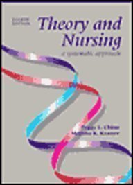 Beispielbild fr Theory and Nursing : A Systematic Approach zum Verkauf von Better World Books