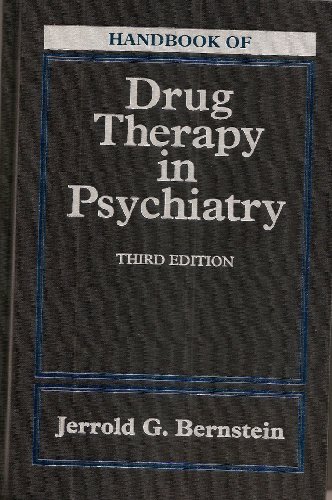 Beispielbild fr Handbook of Drug Therapy In Psychiatry, 3e zum Verkauf von Wonder Book