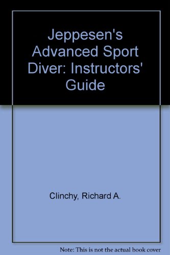 Imagen de archivo de Advanced Sport Diver : Instructor's Guide a la venta por McAllister & Solomon Books