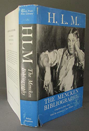 Imagen de archivo de H.L.M.: The Mencken Bibliography Adler, Professor Betty a la venta por A Squared Books (Don Dewhirst)