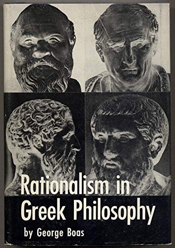 Beispielbild fr Rationalism in Greek Philosophy zum Verkauf von Better World Books