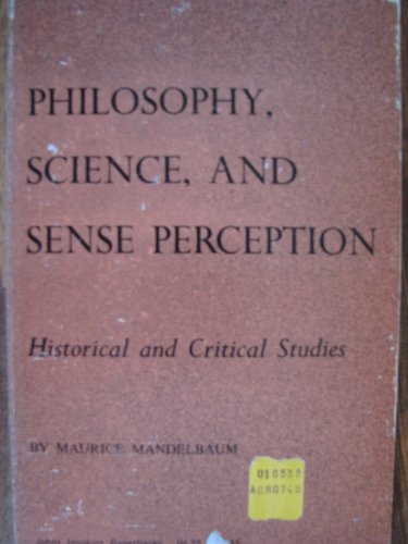 Stock image for Philosophy, Science, and Sense Perception: Historical and Critical Studies for sale by ThriftBooks-Atlanta