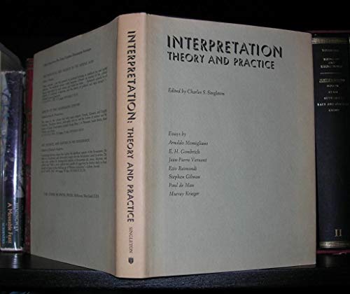 Stock image for Interpretation: Theory and Practice for sale by FITZ BOOKS AND WAFFLES