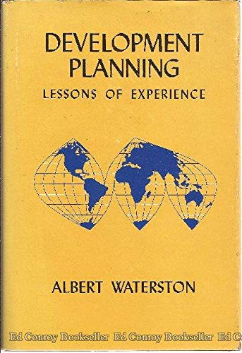 Beispielbild fr Development Planning : Lessons of Experience zum Verkauf von Better World Books