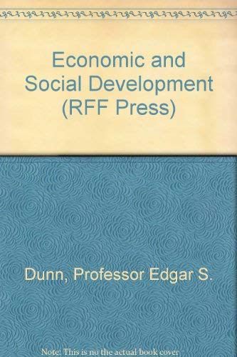 Beispielbild fr Economic and Social Development (RFF Press) zum Verkauf von Wonder Book