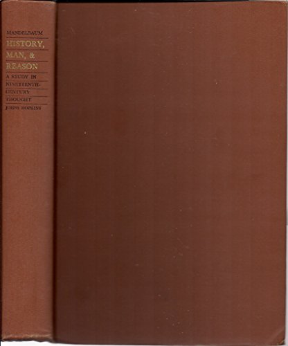 Beispielbild fr History, Man and Reason : A Study in Nineteenth Century Thought zum Verkauf von Better World Books