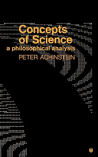 Stock image for Concepts of Science: A Philosophical Analysis for sale by The Bookseller