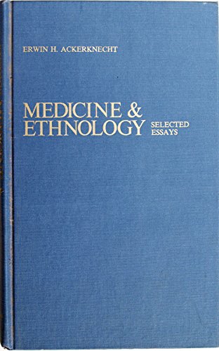 Stock image for Medicine and Ethnology: Selected Essays for sale by medimops