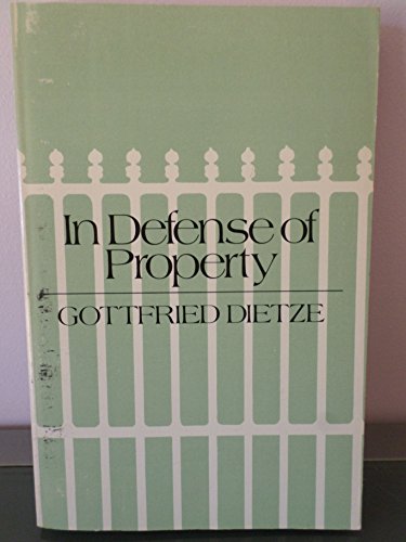 Imagen de archivo de In Defense of Property a la venta por ThriftBooks-Atlanta