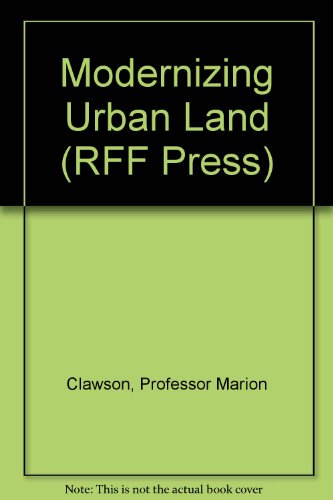 Modernizing Urban Land Policy