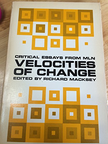 Velocities of Change: Critical Essays from MLN