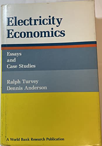 Stock image for Electricity Economics: Essays and Case Studies for sale by BookDepart