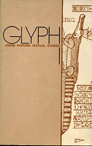Stock image for Glyph: Johns Hopkins Textual Studies for sale by Village Booksmith