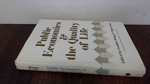 Imagen de archivo de Public Economics and the Quality of Life (RFF Press) a la venta por GuthrieBooks