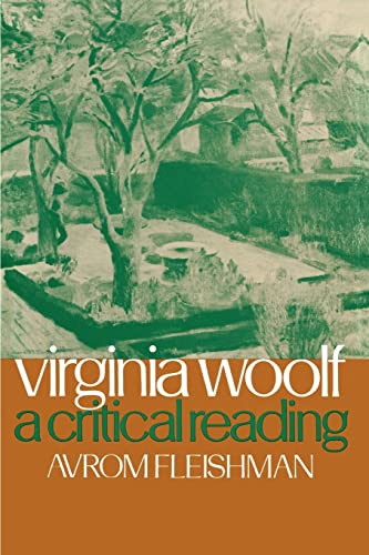 Beispielbild fr Virginia Woolf: A Critical Reading zum Verkauf von Wonder Book