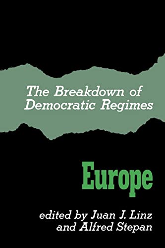 Stock image for The Breakdown of Democratic Regimes Vol. 2 : Europe for sale by Better World Books