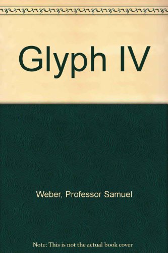 Stock image for Glyph IV for sale by Books From California