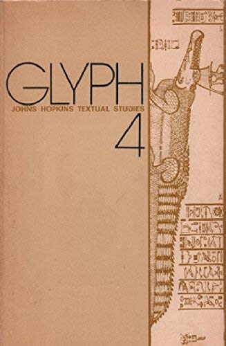 Imagen de archivo de Glyph IV a la venta por Dave's Books