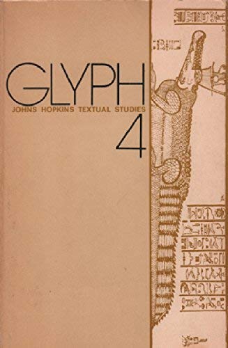 Stock image for Glyph IV for sale by Dave's Books