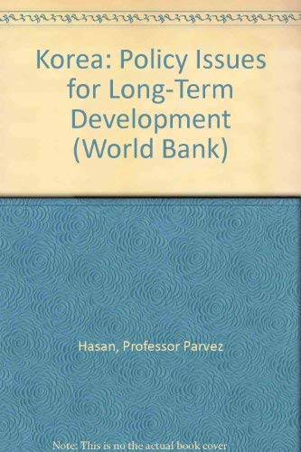 9780801822292: Korea: Policy Issues for Long-term Development
