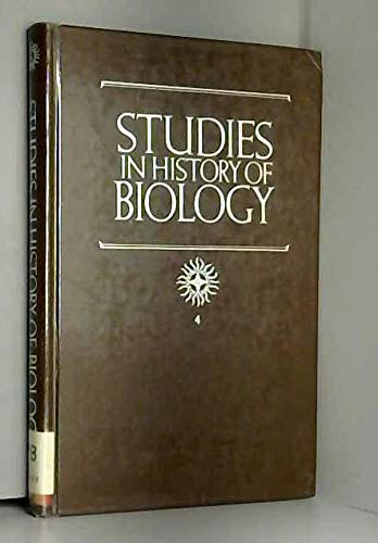 Studies in the History of Biology, Vol. 4 (9780801823626) by Coleman, Professor William