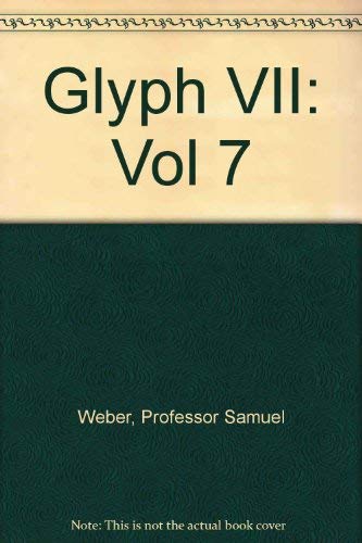 Stock image for Glyph VII (Vol 7) for sale by Wonder Book