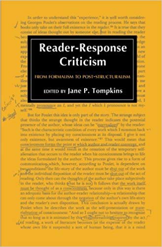 9780801824005: Reader-Response Criticism: From Formalism to Post-Structuralism