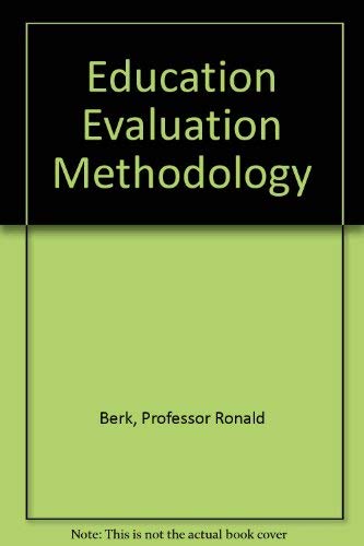 Stock image for Education Evaluation Methodology for sale by ThriftBooks-Dallas