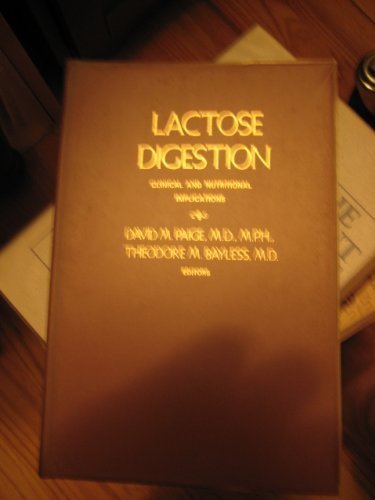 Imagen de archivo de Lactose Digestion: Clinical and Nutritional Implications a la venta por Phatpocket Limited