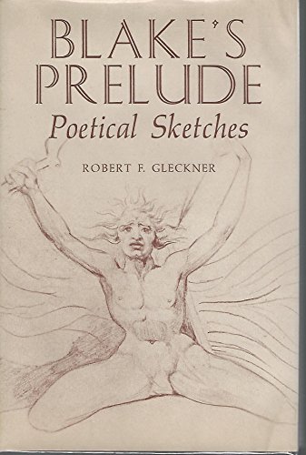Stock image for Blake's Prelude-Poetical Sketches for sale by Foxtrot Books