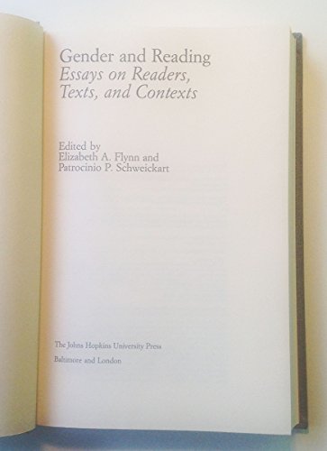 Stock image for Gender and Reading : Essays on Readers, Texts and Contexts for sale by Better World Books