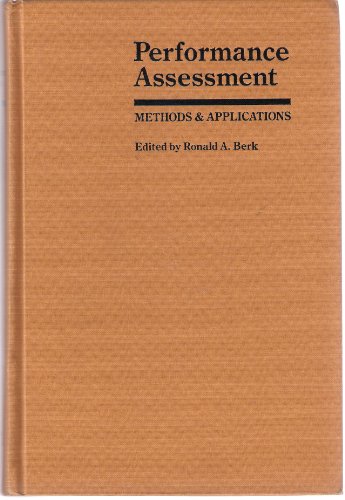 Beispielbild fr Performance Assessment : Methods and Applications zum Verkauf von Better World Books