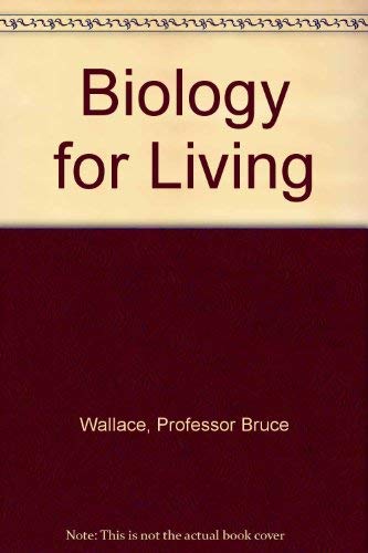 Beispielbild fr Biology for Living zum Verkauf von Wonder Book