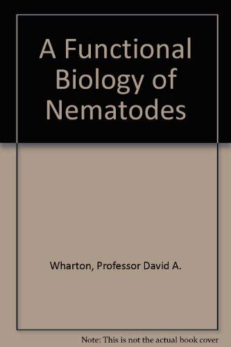 Imagen de archivo de A Functional Biology of Nematodes a la venta por Better World Books