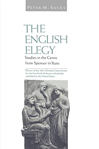 Stock image for The English Elegy for sale by Blackwell's