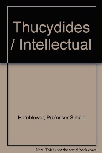 Stock image for Thucydides / Intellectual for sale by ThriftBooks-Atlanta