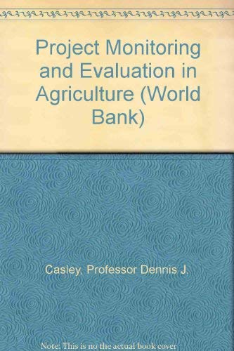 9780801836152: Project Monitoring and Evaluation in Agriculture (World Bank)