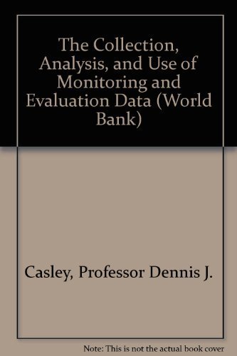 Immagine dell'editore per The Collection, Analysis, and Use of Monitoring and Evaluation Data (World Bank) venduto da NEPO UG