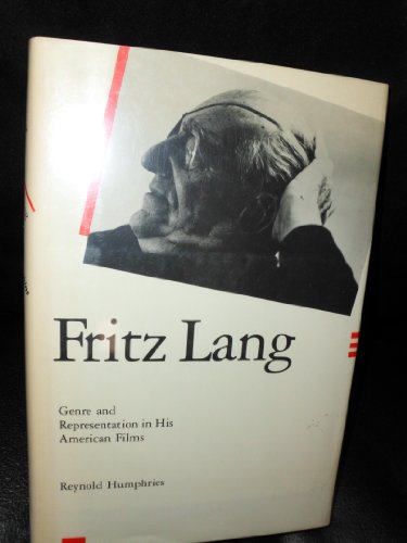 Stock image for Fritz Lang: Genre and Representation in His American Films for sale by Wonder Book