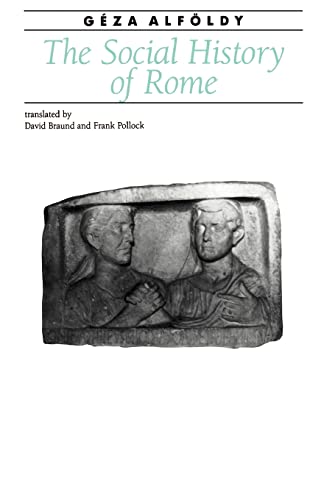 Stock image for The Social History of Rome for sale by Better World Books