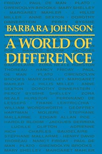 Imagen de archivo de A World of Difference a la venta por Blackwell's