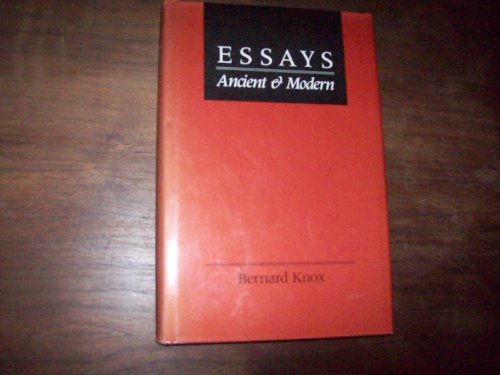 Beispielbild fr Essays Ancient & Modern zum Verkauf von BowNError