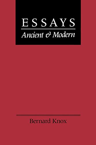 Beispielbild fr Essays Ancient and Modern zum Verkauf von ThriftBooks-Atlanta