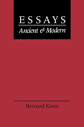 Imagen de archivo de Essays Ancient and Modern a la venta por ThriftBooks-Atlanta