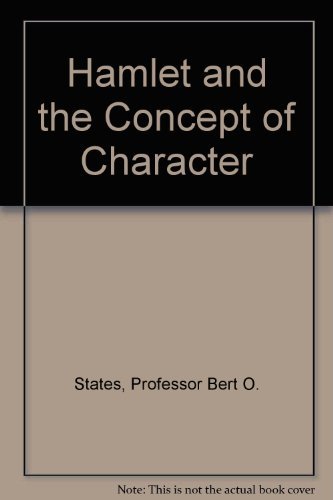 Beispielbild fr Hamlet and the Concept of Character zum Verkauf von Books-R-Keen