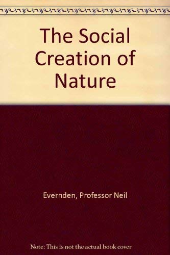 Imagen de archivo de The Social Creation of Nature a la venta por Better World Books