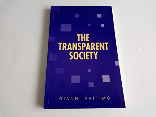 Beispielbild fr The Transparent Society (Parallax: Re-visions of Culture and Society) zum Verkauf von Books From California