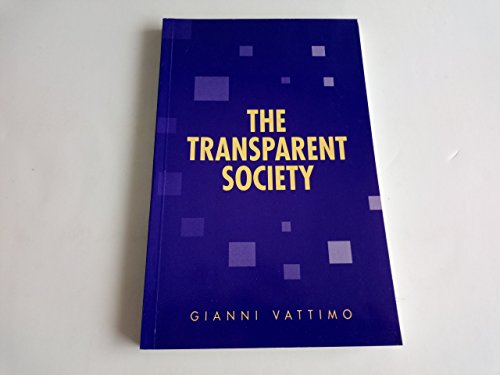 9780801845284: The Transparent Society (Parallax : Re-Visions of Culture and Society)