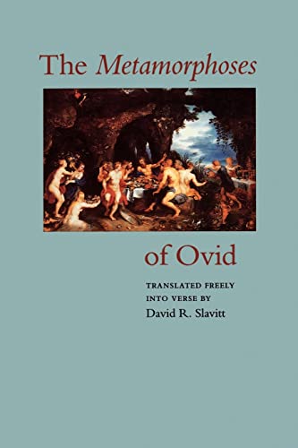 Imagen de archivo de The Metamorphoses of Ovid a la venta por ThriftBooks-Atlanta